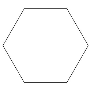 正六角形